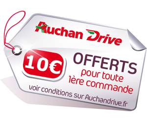 - redirection automatiquement vers Auchandrive -