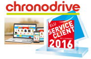 Chronodrive, élu « Service Client de l’année 2016 »