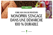 Deux nouvelles initiatives de Monoprix en faveur du développement durable